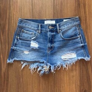 Bullhead High Waisted Jean Shorts